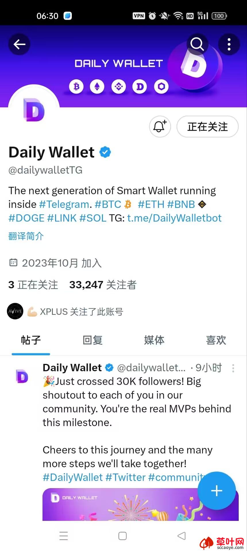 2024新出海外项目Daily Wallet ！简单电报签到给碧